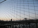 The Manhattan Bridge from the Brooklyn Bridge