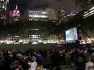 Movie festival in Bryant Park